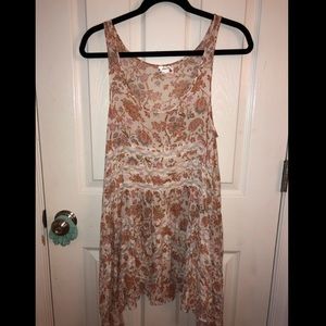 Fun and frilly beach coverup